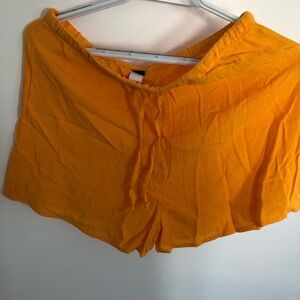Women's Orange Shorts